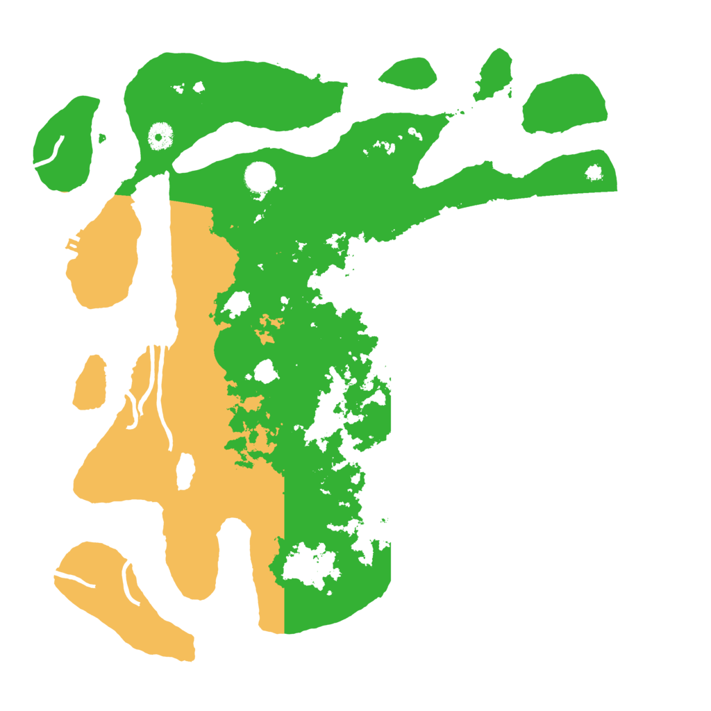 Biome Rust Map: Procedural Map, Size: 4000, Seed: 4358