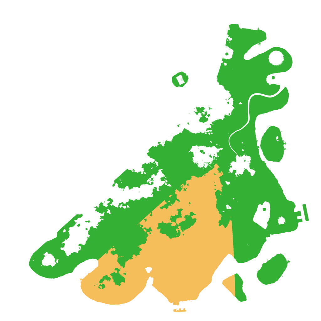 Biome Rust Map: Procedural Map, Size: 3850, Seed: 644006026