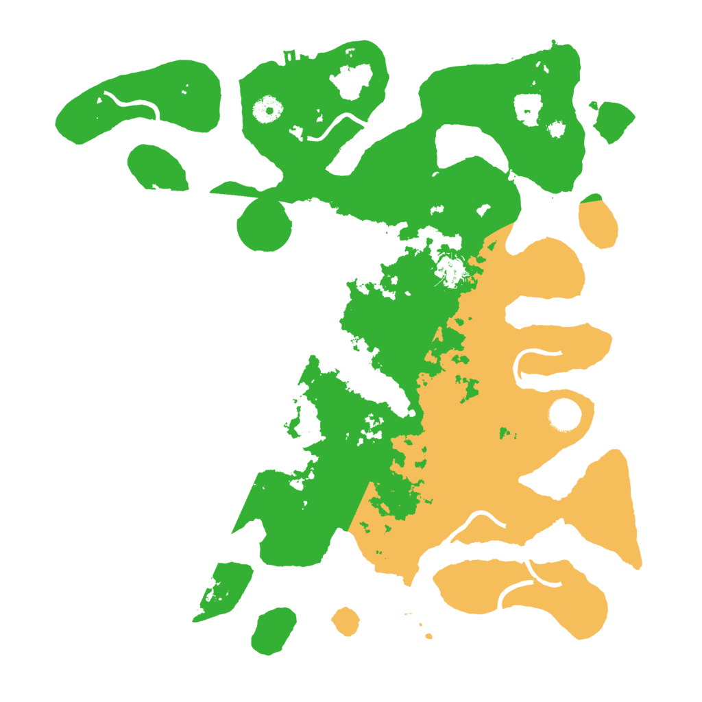 Biome Rust Map: Procedural Map, Size: 3800, Seed: 5724903