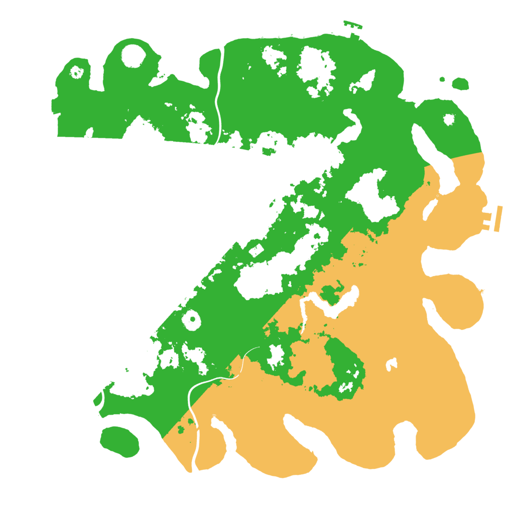 Biome Rust Map: Procedural Map, Size: 4002, Seed: 2