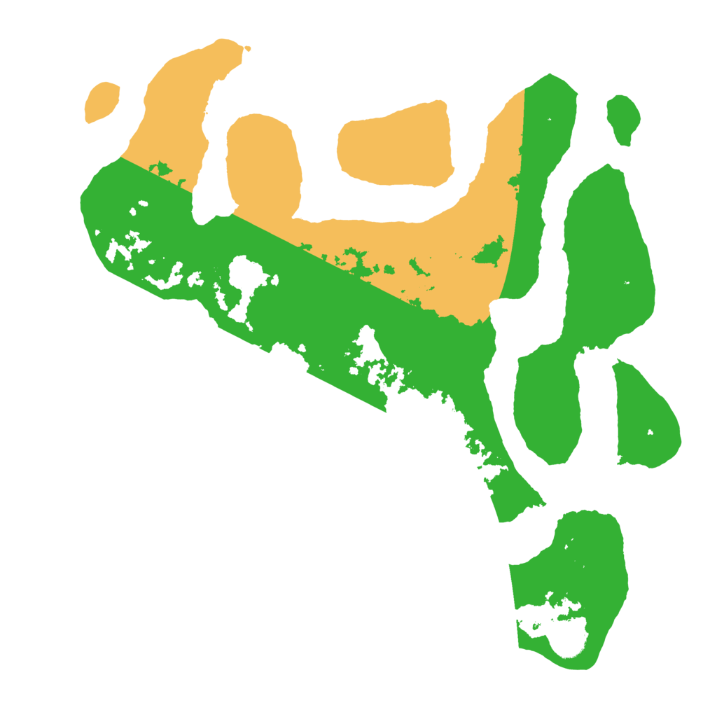 Biome Rust Map: Barren, Size: 3500, Seed: 3941423