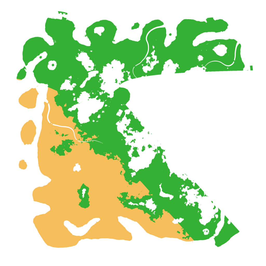 Biome Rust Map: Procedural Map, Size: 4250, Seed: 68577537