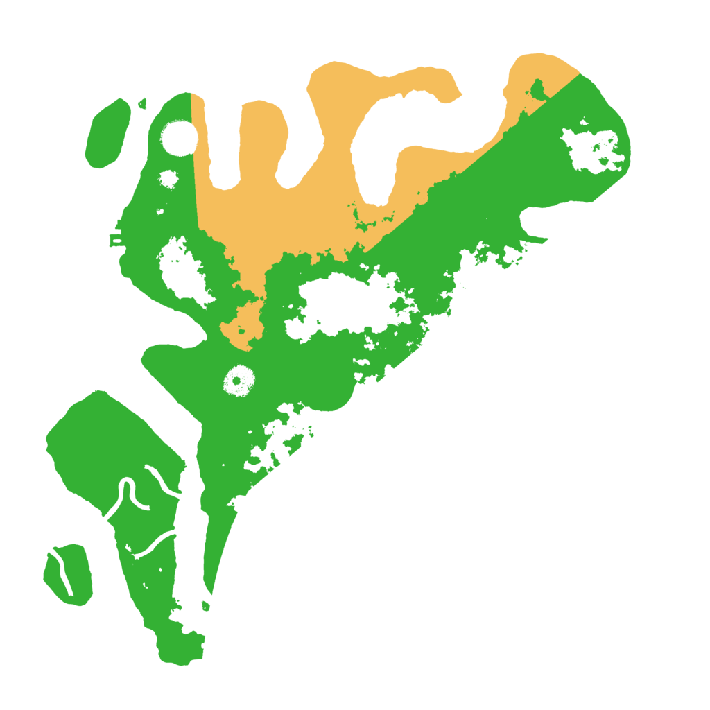 Biome Rust Map: Procedural Map, Size: 3500, Seed: 1455690661