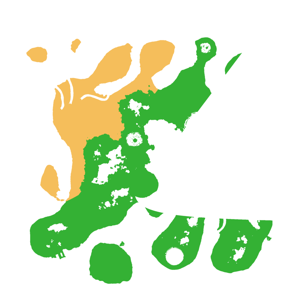 Biome Rust Map: Procedural Map, Size: 3000, Seed: 389930271