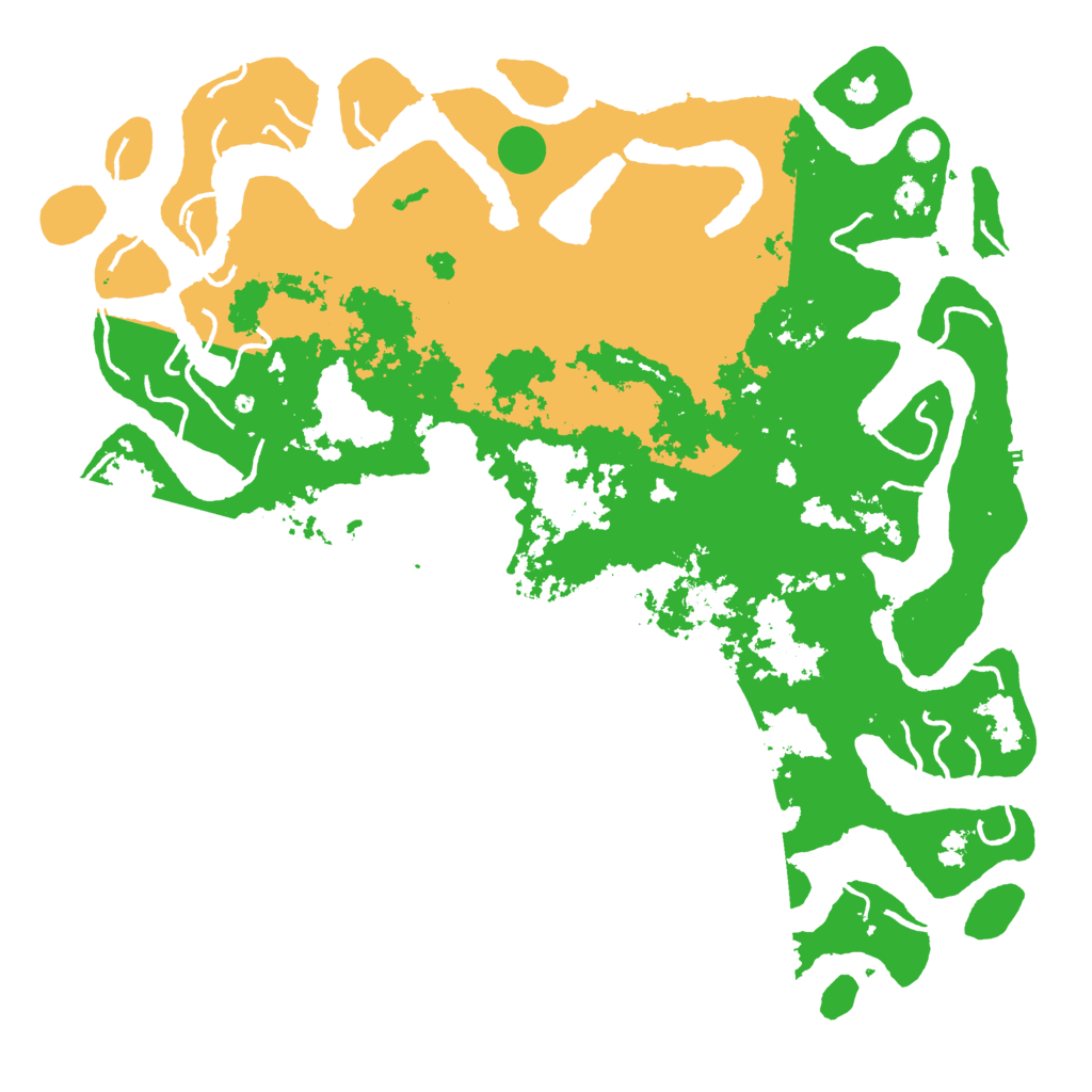 Biome Rust Map: Procedural Map, Size: 6000, Seed: 448849