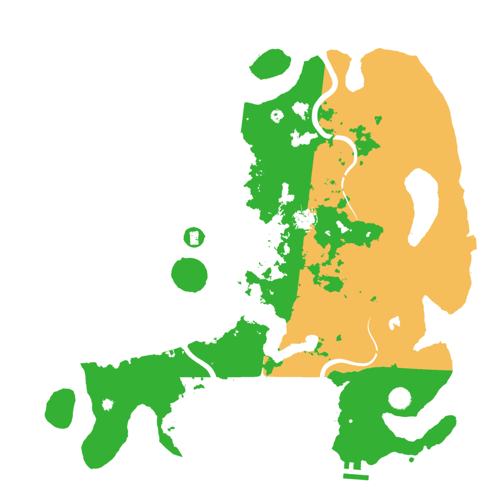 Biome Rust Map: Procedural Map, Size: 4000, Seed: 1272884129