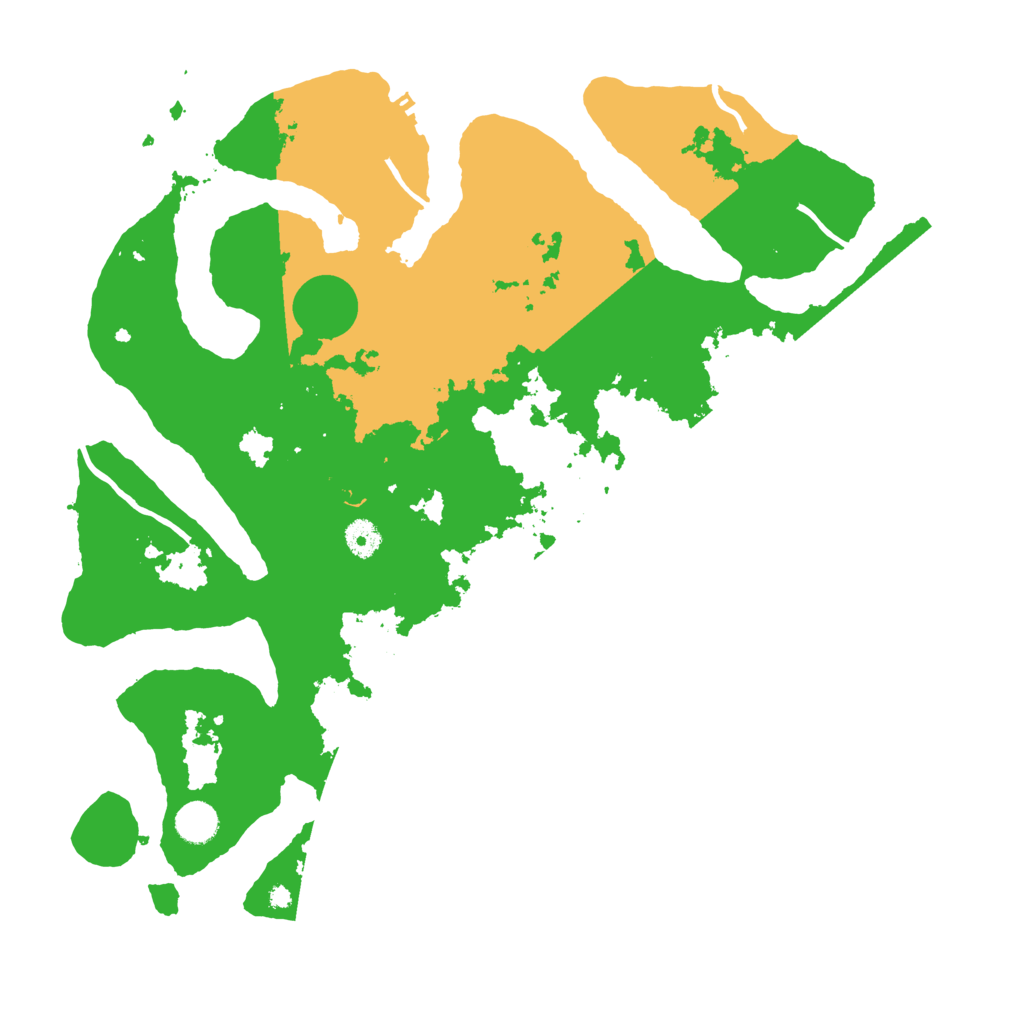 Biome Rust Map: Procedural Map, Size: 4250, Seed: 127988342