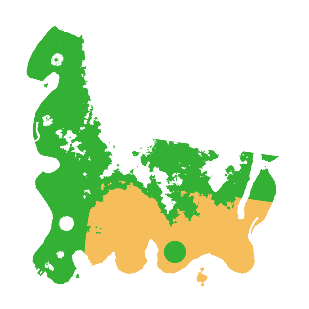 Biome Rust Map: Procedural Map, Size: 3700, Seed: 1573863