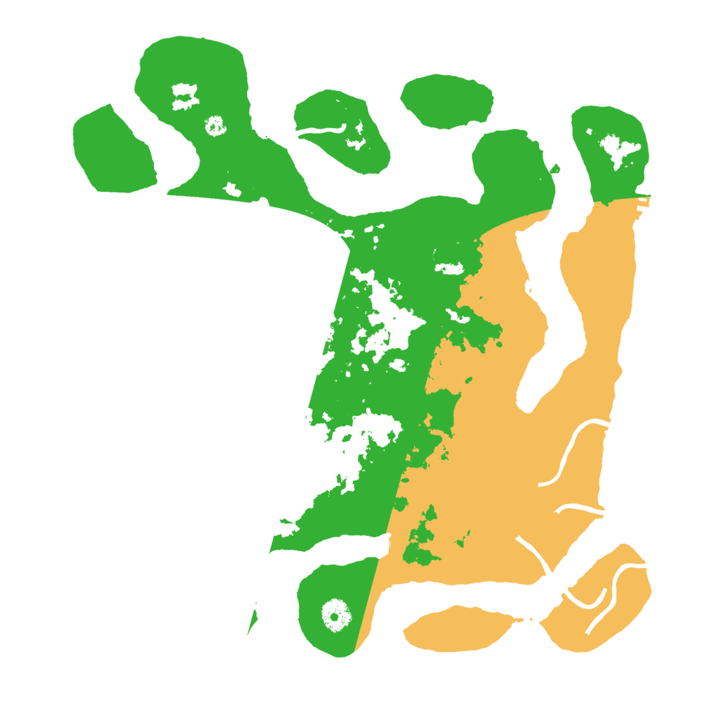 Biome Rust Map: Procedural Map, Size: 3550, Seed: 1562614