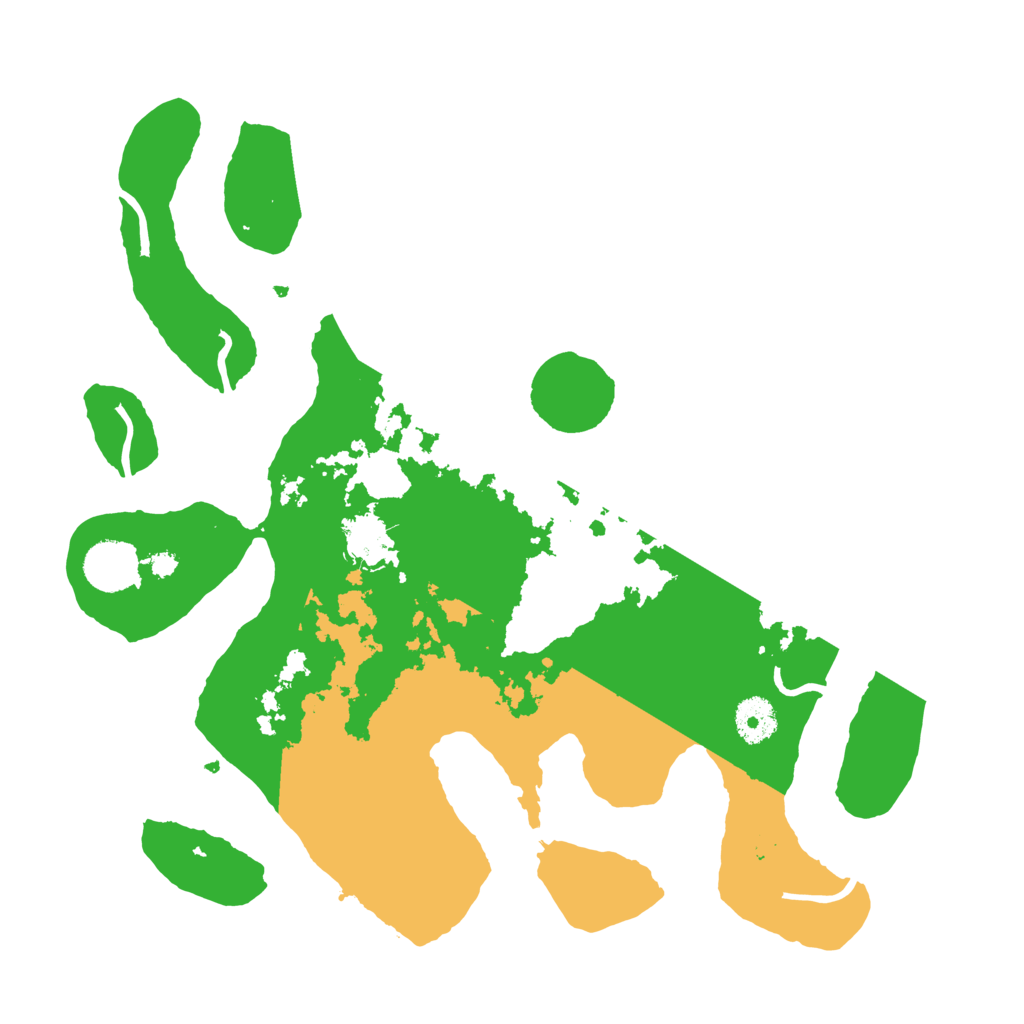 Biome Rust Map: Procedural Map, Size: 3550, Seed: 4492754