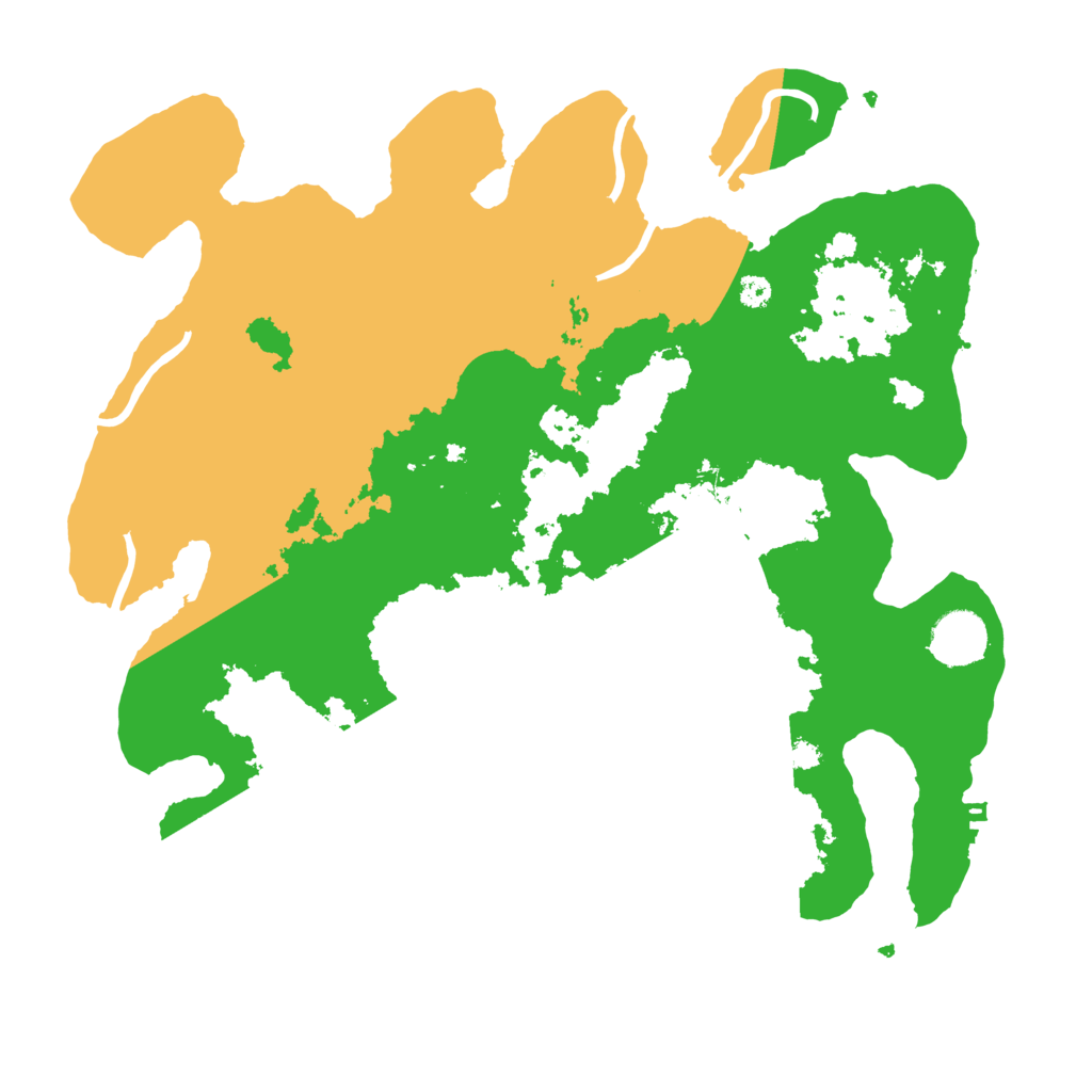 Biome Rust Map: Procedural Map, Size: 3500, Seed: 60024