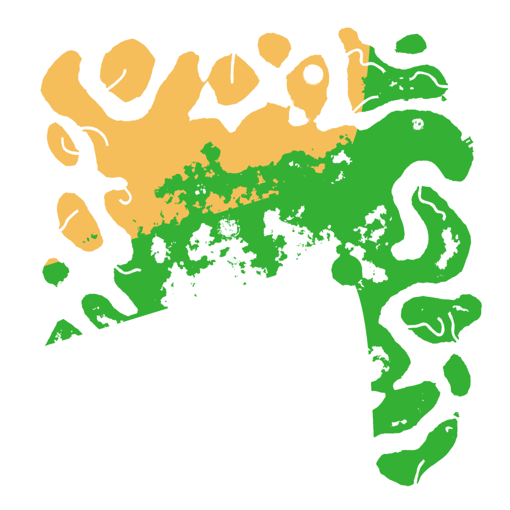 Biome Rust Map: Procedural Map, Size: 4500, Seed: 13952536