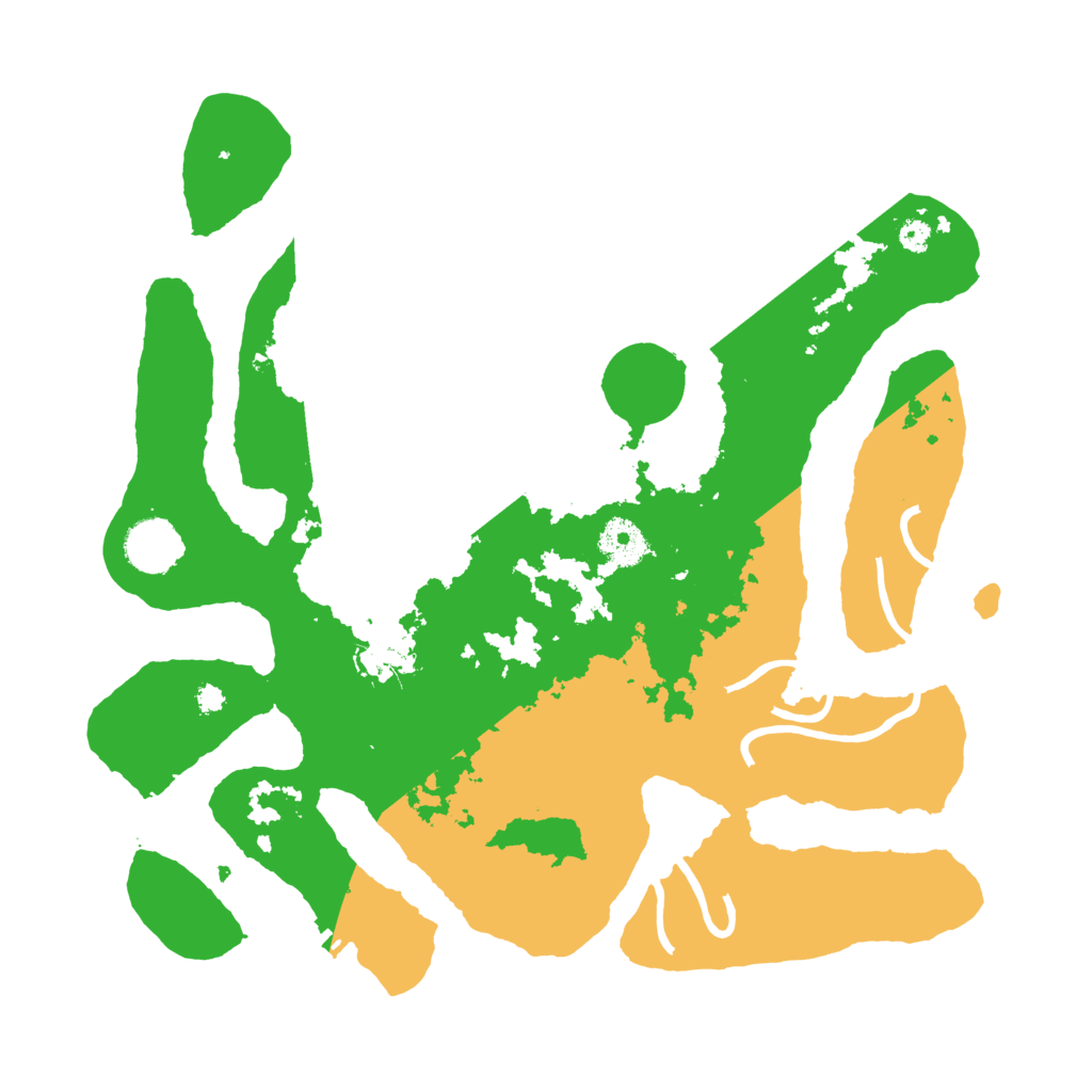 Biome Rust Map: Procedural Map, Size: 3550, Seed: 4236816