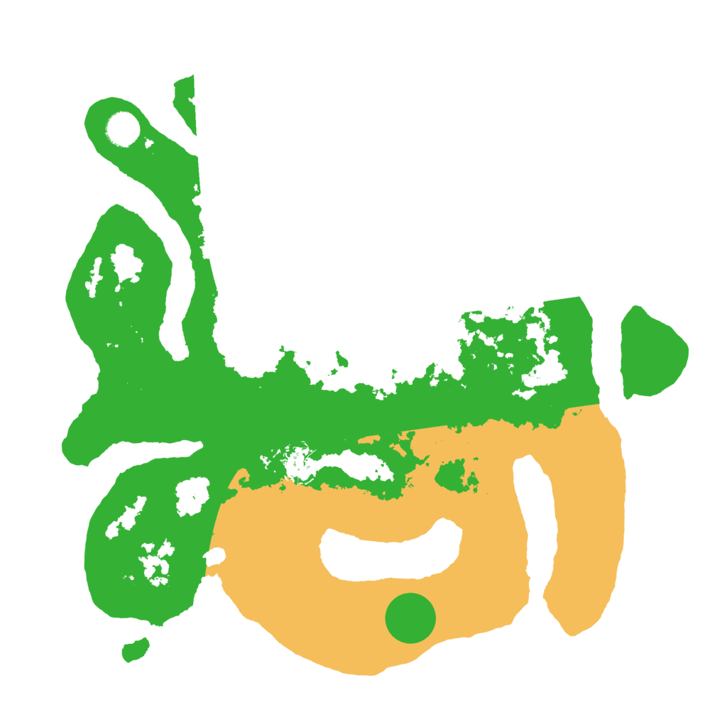 Biome Rust Map: Barren, Size: 3800, Seed: 2324095