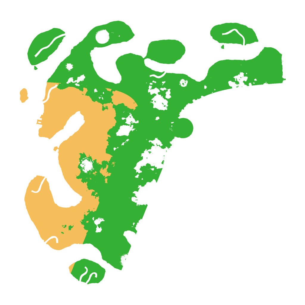 Biome Rust Map: Procedural Map, Size: 4000, Seed: 2104163113