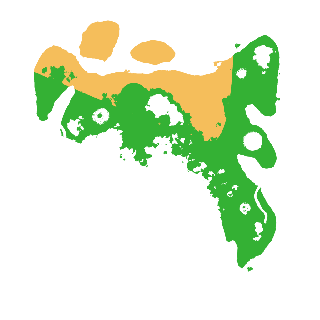 Biome Rust Map: Procedural Map, Size: 3000, Seed: 13831