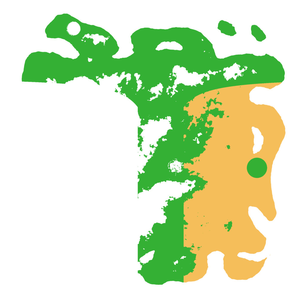 Biome Rust Map: Barren, Size: 4000, Seed: 242696498