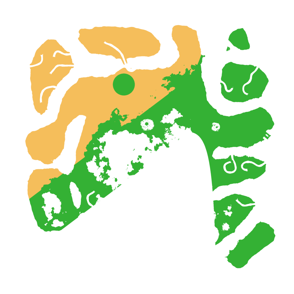 Biome Rust Map: Procedural Map, Size: 3550, Seed: 3351972