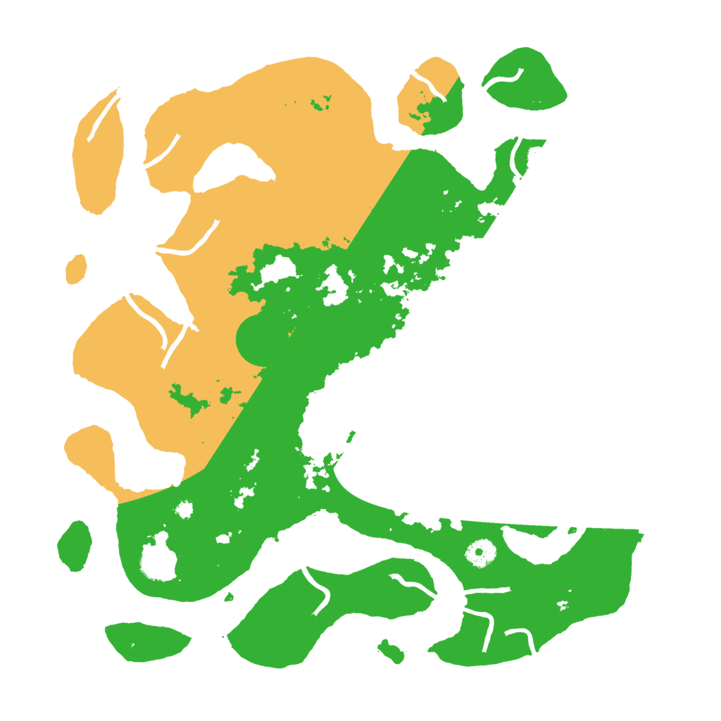 Biome Rust Map: Procedural Map, Size: 3800, Seed: 4172875