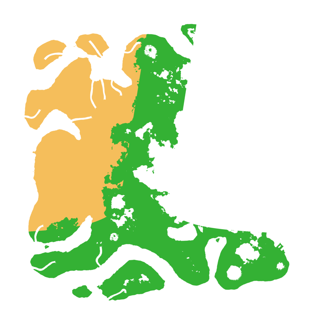 Biome Rust Map: Procedural Map, Size: 3950, Seed: 1975874673