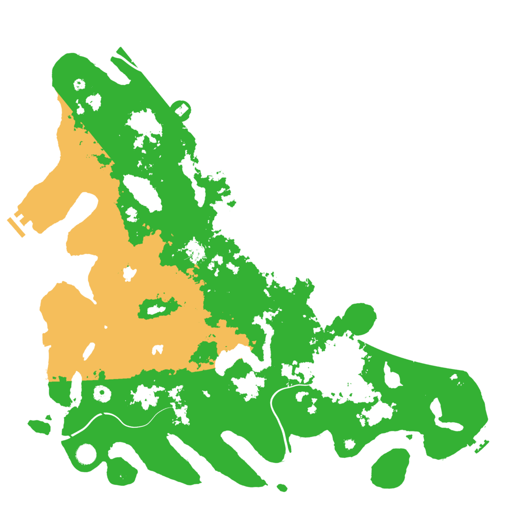 Biome Rust Map: Procedural Map, Size: 4500, Seed: 4479780