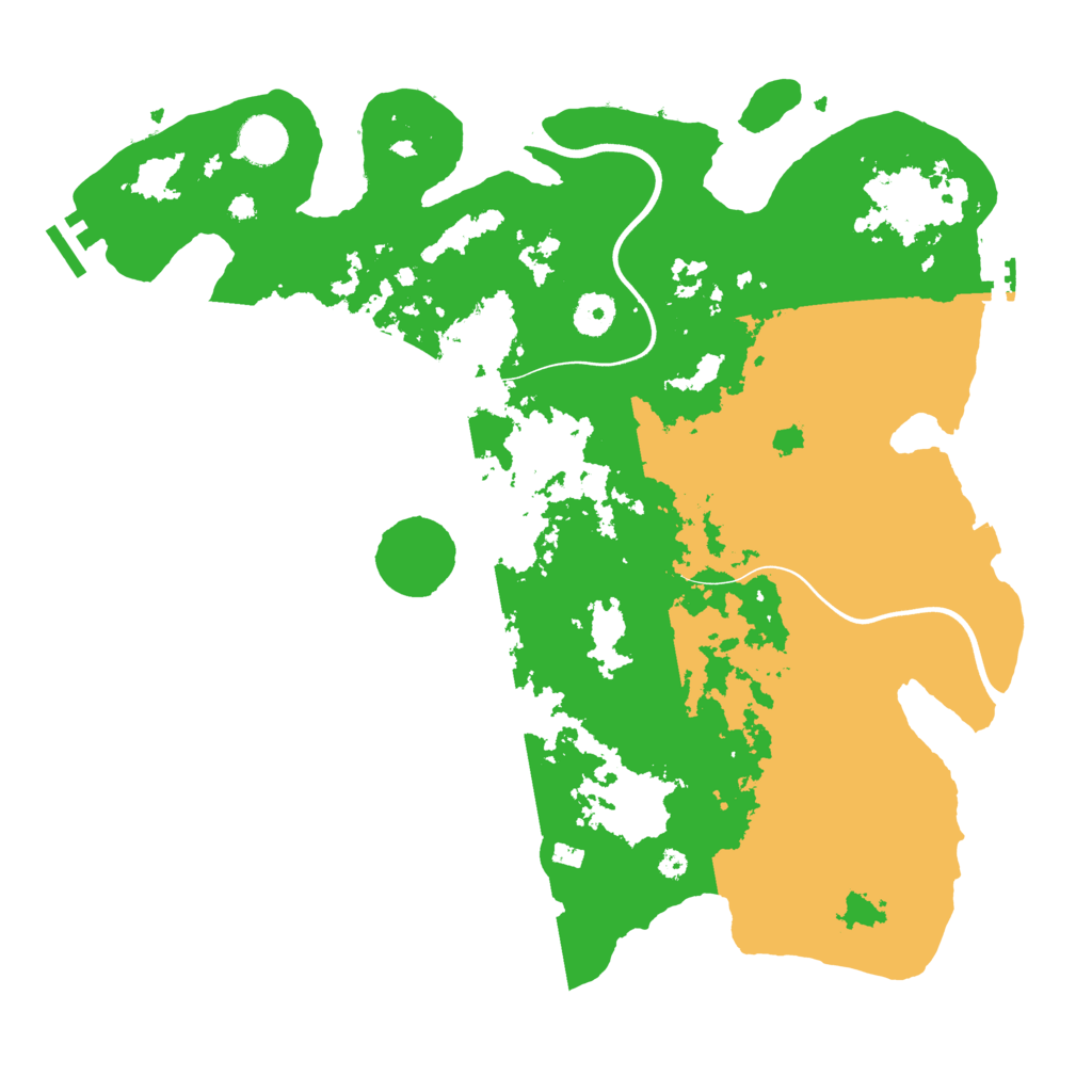 Biome Rust Map: Procedural Map, Size: 3850, Seed: 946521577