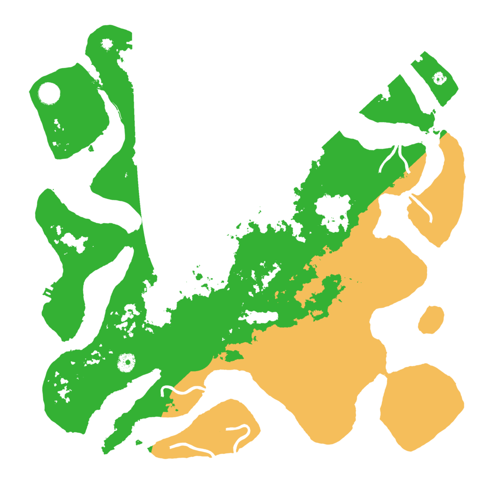 Biome Rust Map: Procedural Map, Size: 4000, Seed: 3172022