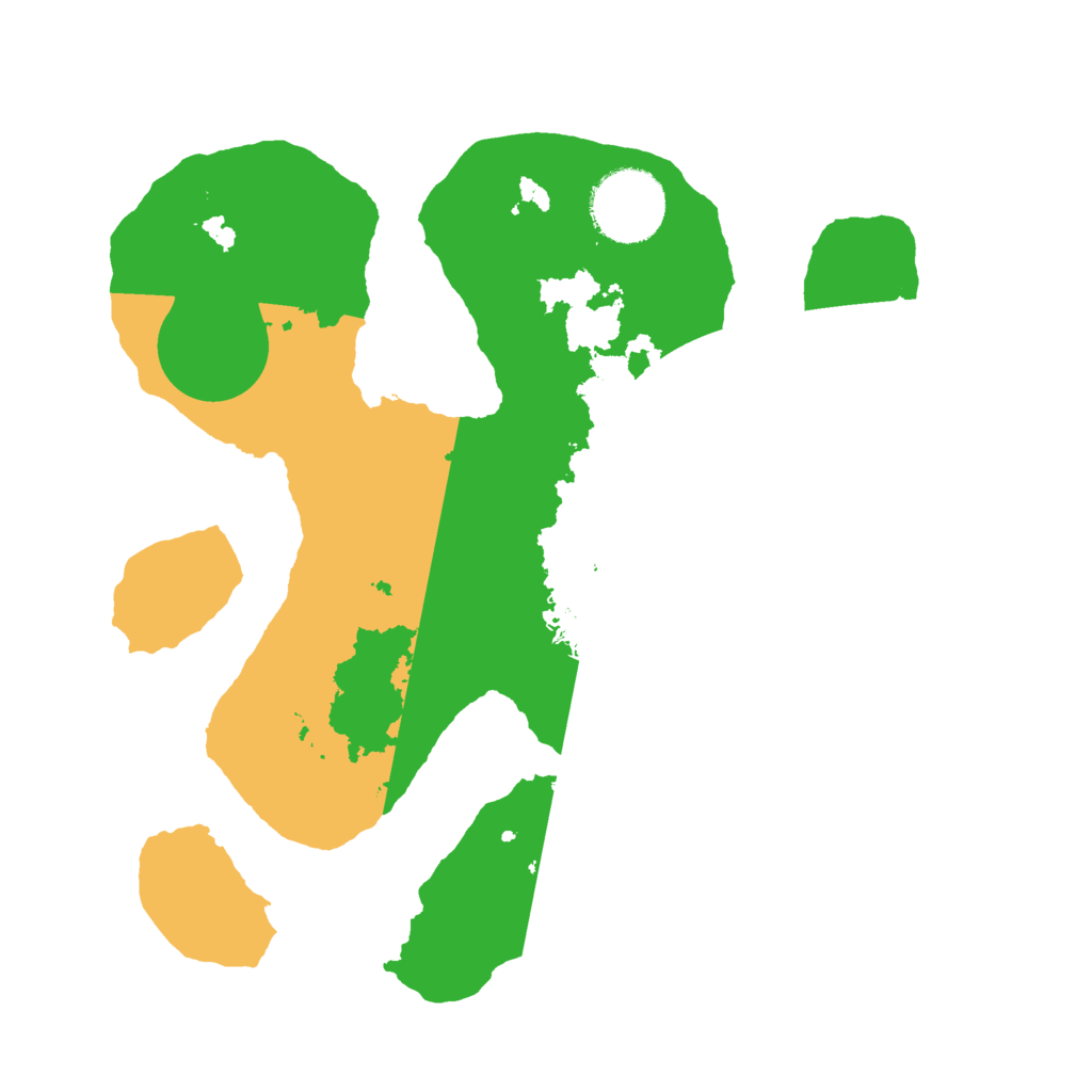 Biome Rust Map: Barren, Size: 2600, Seed: 1355421