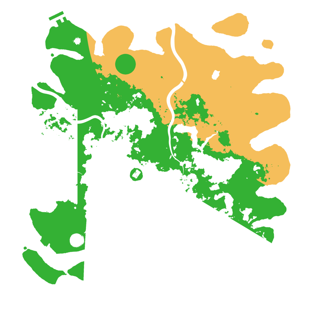 Biome Rust Map: Procedural Map, Size: 4000, Seed: 2905882