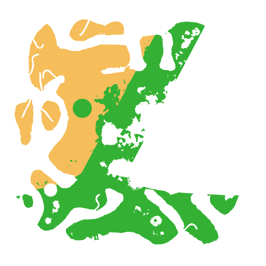 Biome Rust Map: Procedural Map, Size: 3700, Seed: 4955122