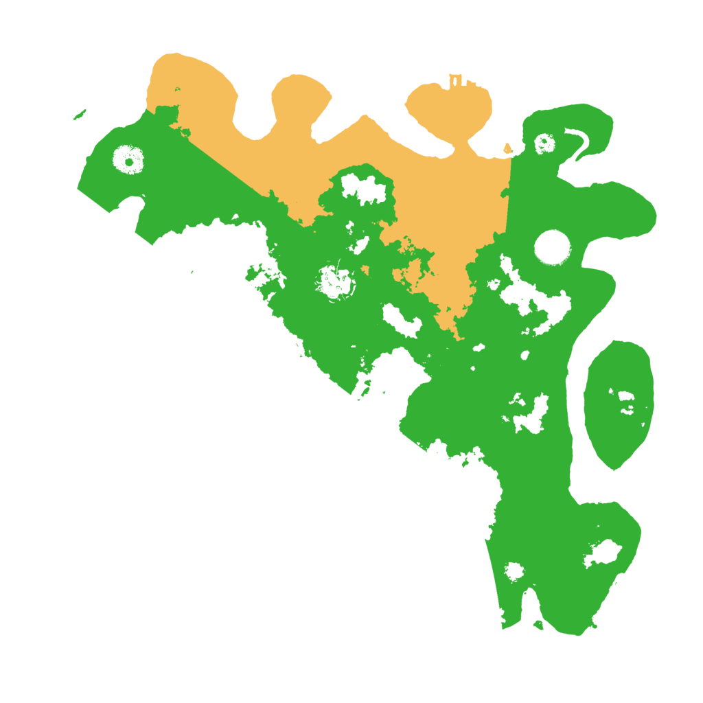 Biome Rust Map: Procedural Map, Size: 3500, Seed: 4684910