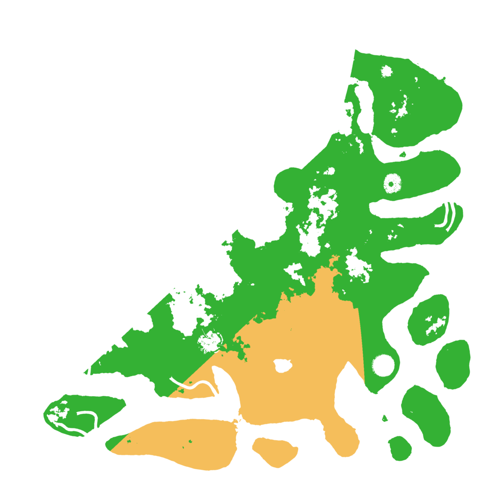 Biome Rust Map: Procedural Map, Size: 4000, Seed: 3607607