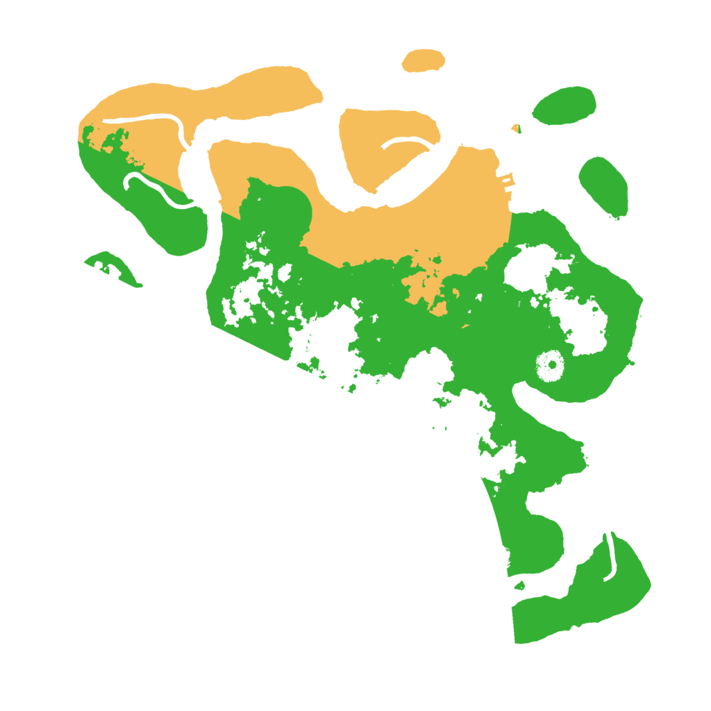 Biome Rust Map: Procedural Map, Size: 3550, Seed: 5961047