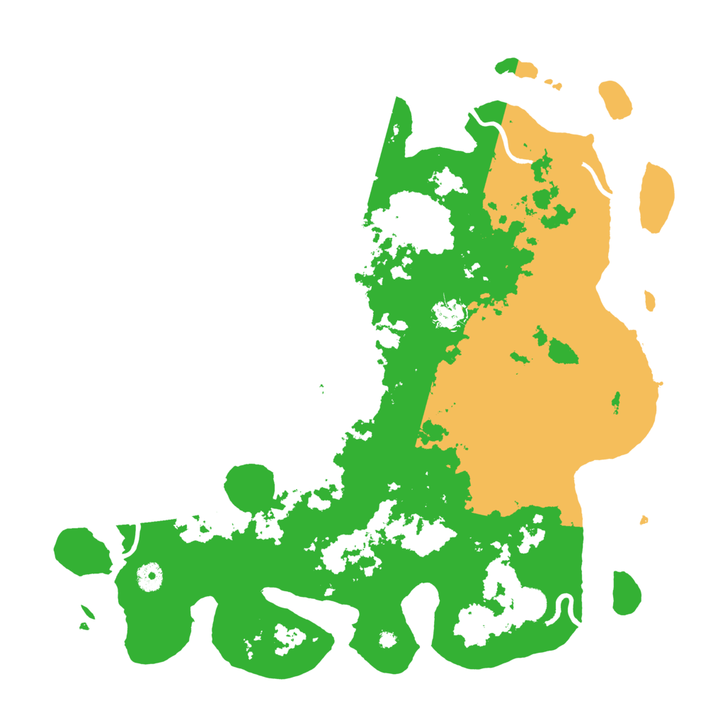 Biome Rust Map: Procedural Map, Size: 4000, Seed: 1358610622