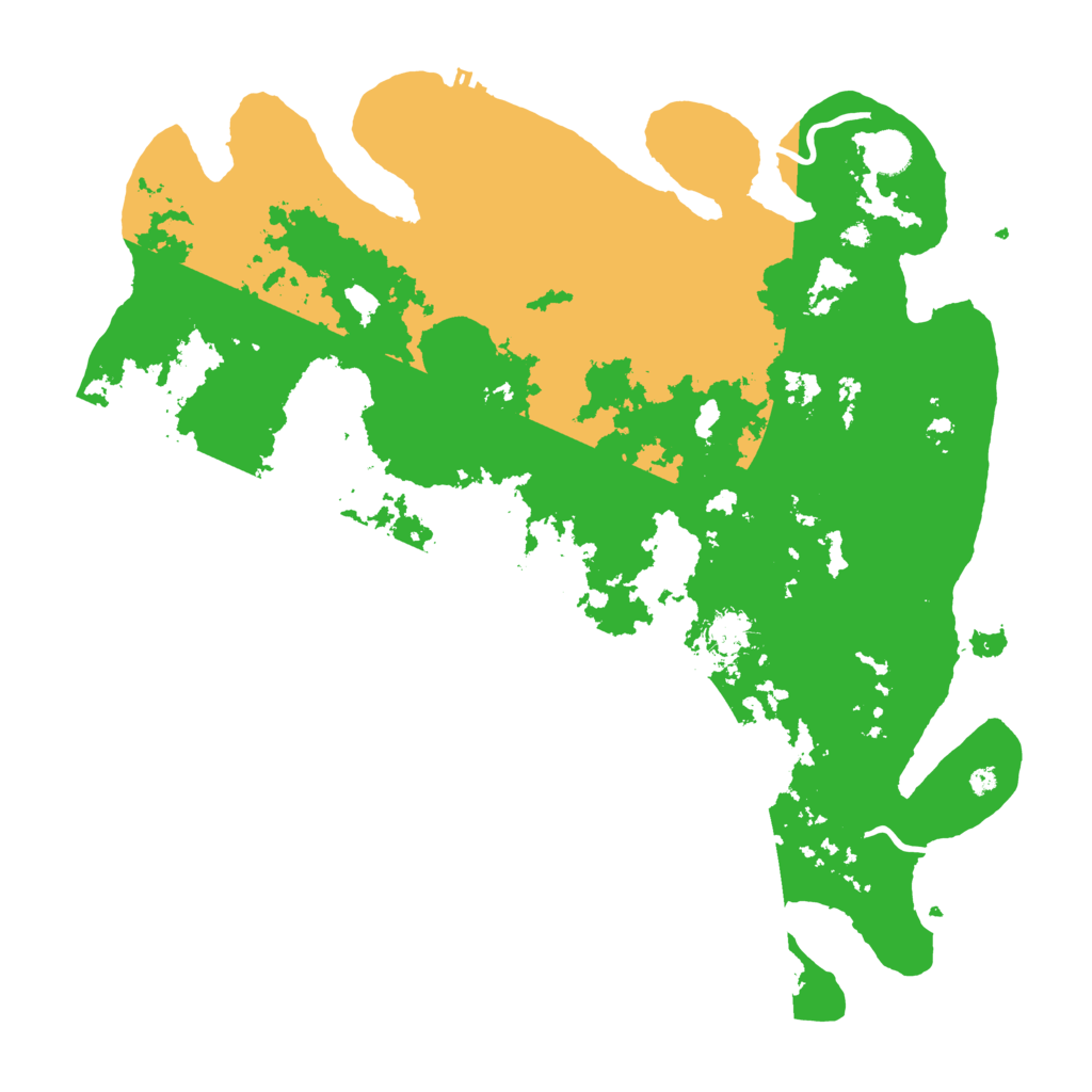 Biome Rust Map: Procedural Map, Size: 4250, Seed: 190389910