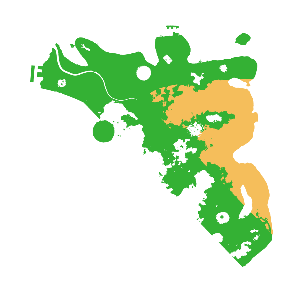 Biome Rust Map: Procedural Map, Size: 3550, Seed: 4828704