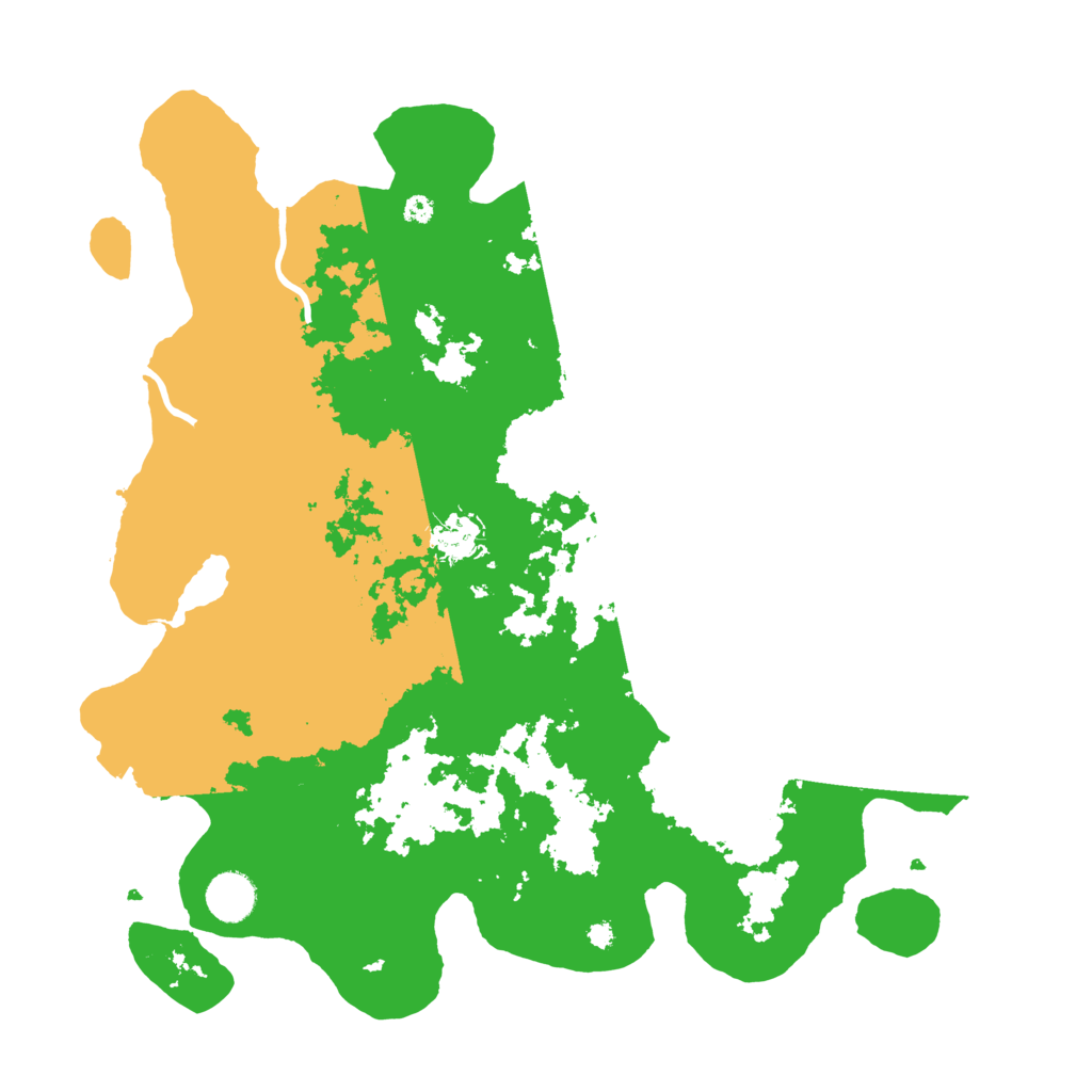 Biome Rust Map: Procedural Map, Size: 3850, Seed: 498556167