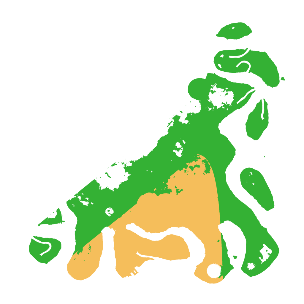 Biome Rust Map: Procedural Map, Size: 3800, Seed: 4567651