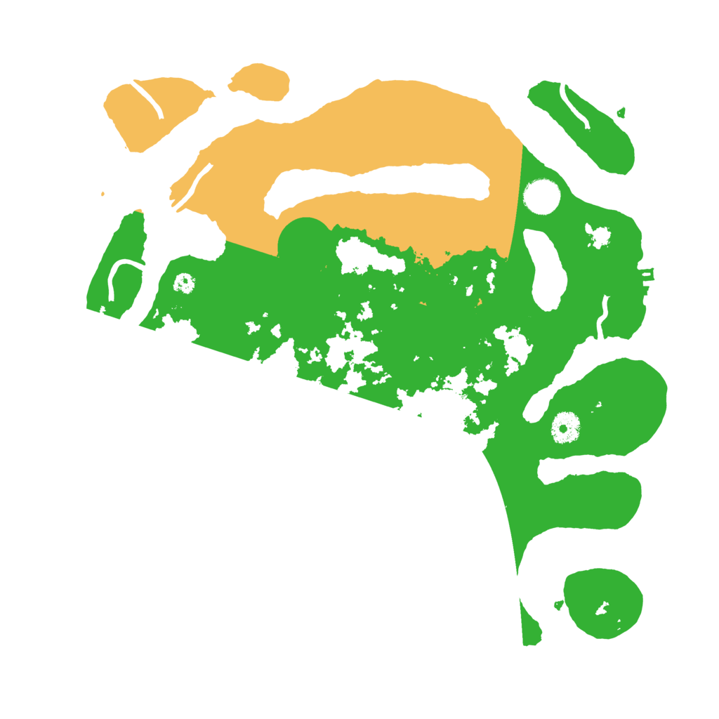 Biome Rust Map: Procedural Map, Size: 3550, Seed: 1218169