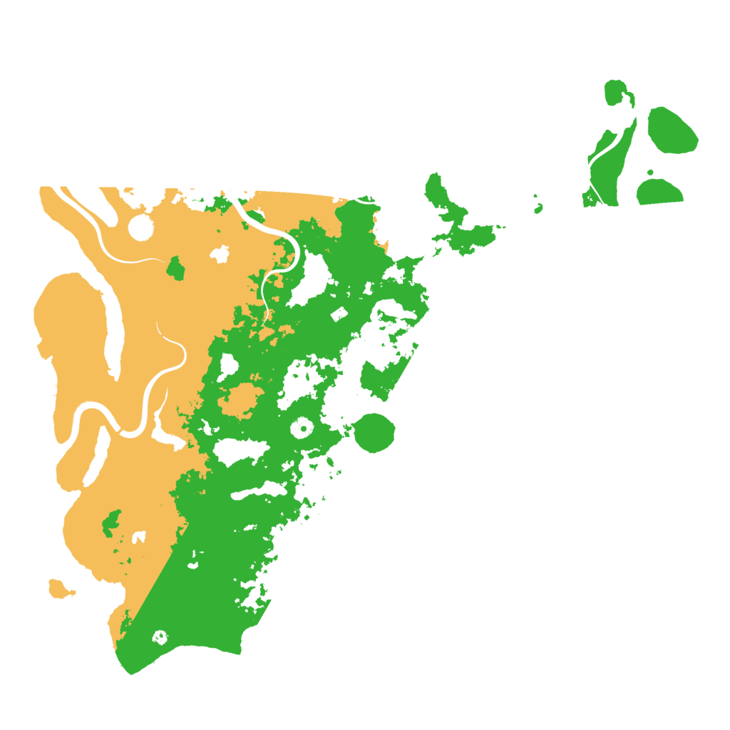 Biome Rust Map: Procedural Map, Size: 5000, Seed: 17032022
