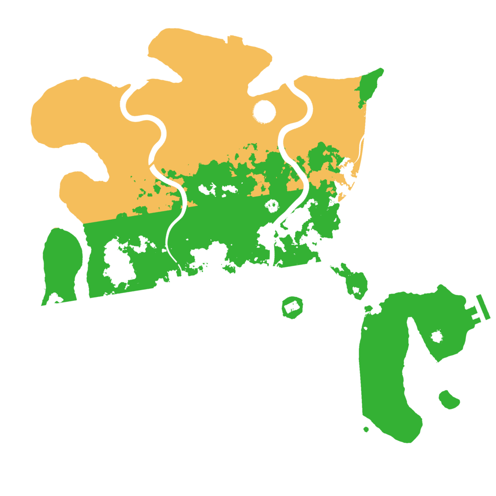 Biome Rust Map: Procedural Map, Size: 3850, Seed: 3444888