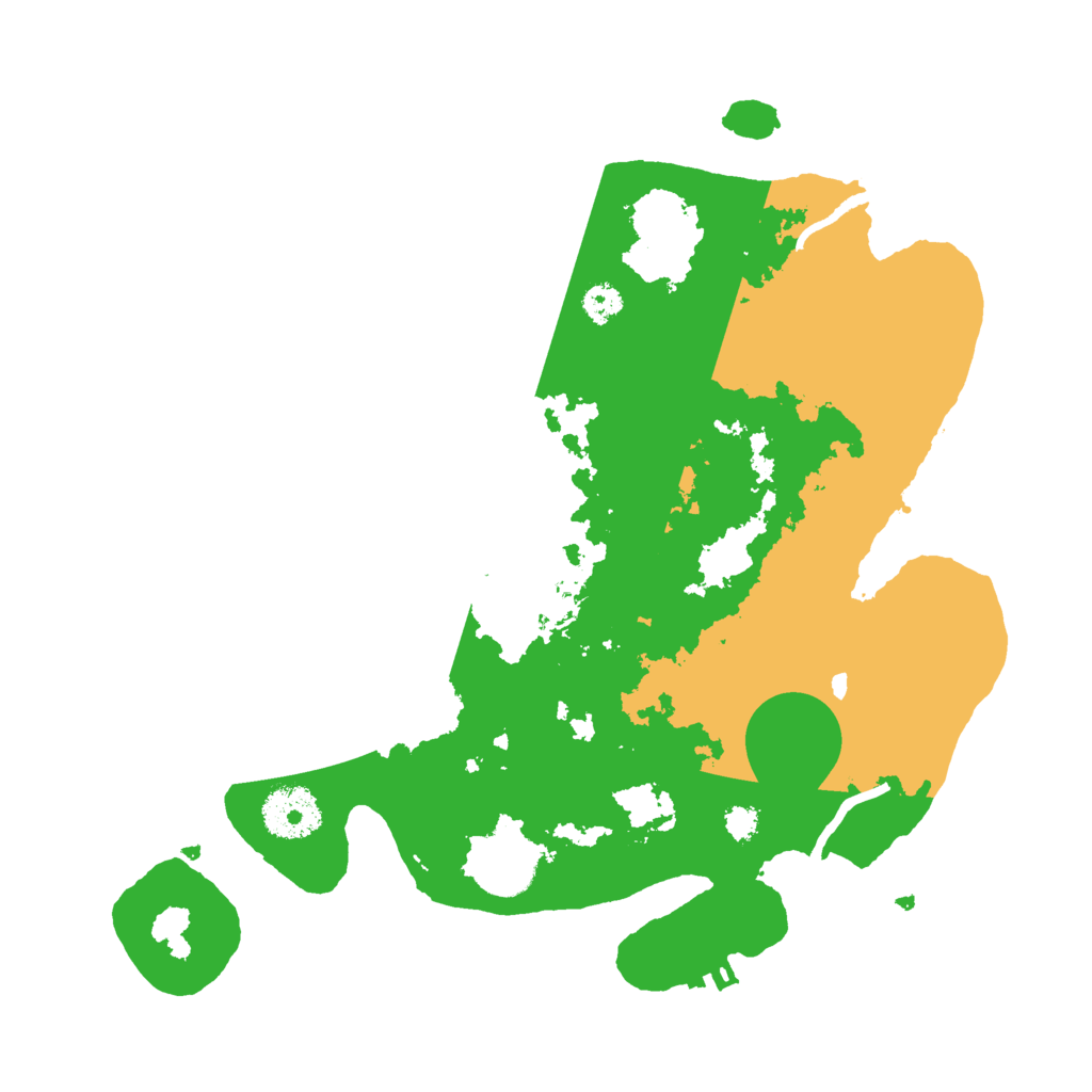 Biome Rust Map: Procedural Map, Size: 3000, Seed: 1092402783