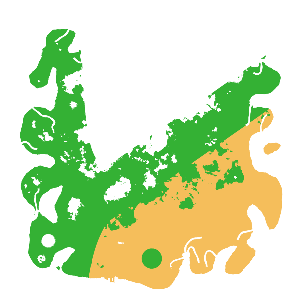 Biome Rust Map: Procedural Map, Size: 4000, Seed: 1654767252