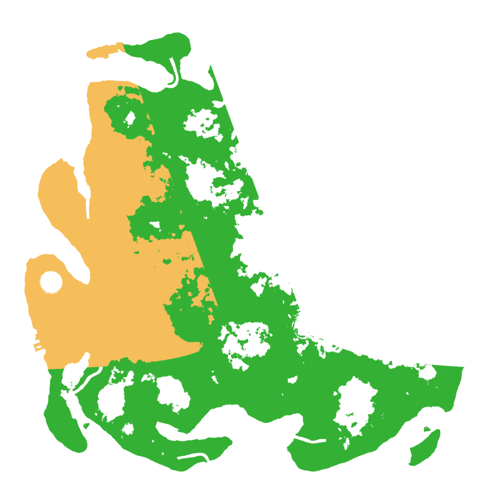 Biome Rust Map: Procedural Map, Size: 4000, Seed: 951