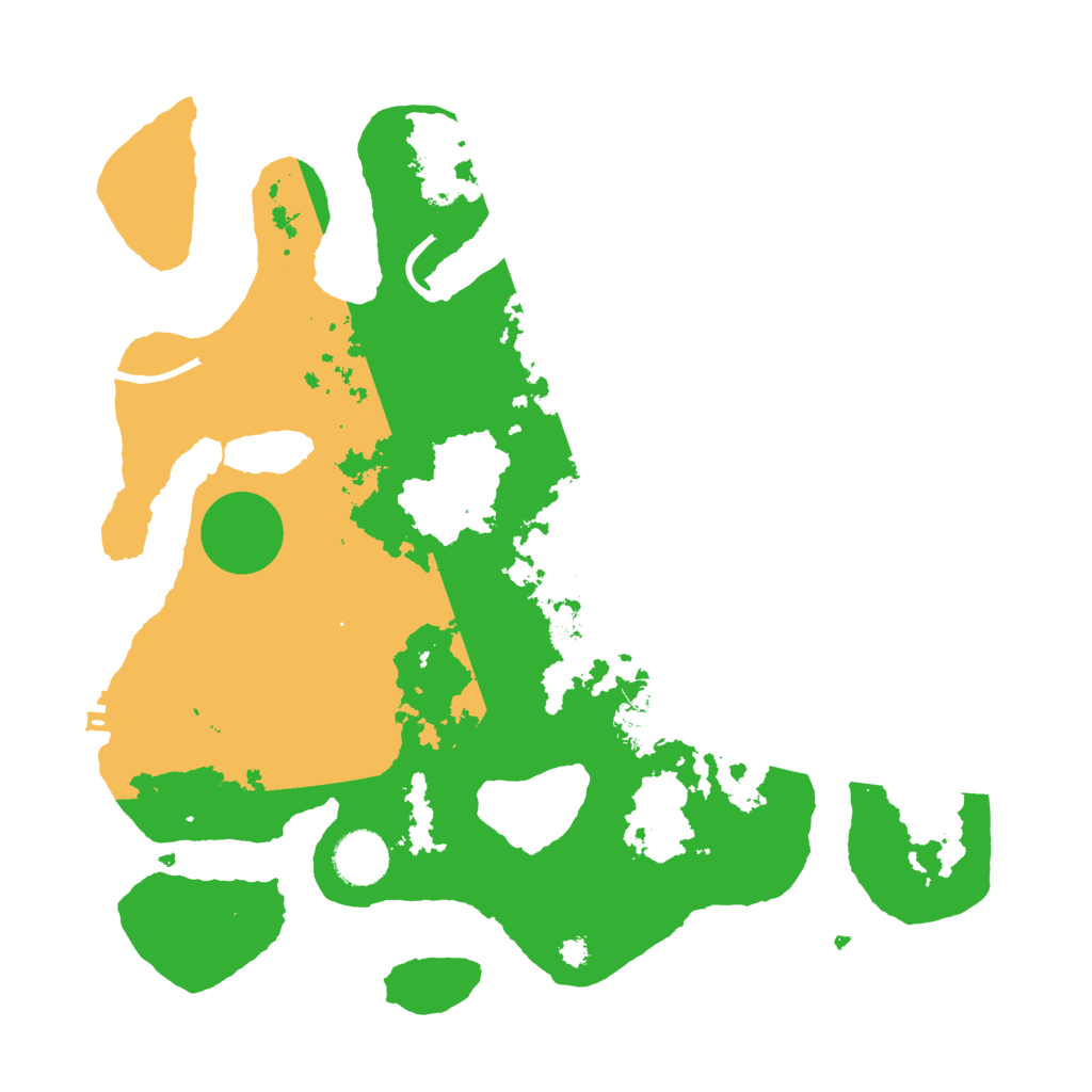 Biome Rust Map: Procedural Map, Size: 3500, Seed: 31985689