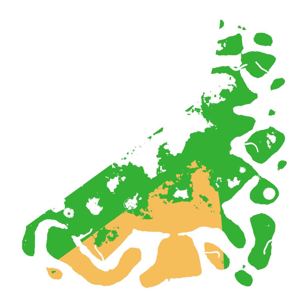 Biome Rust Map: Procedural Map, Size: 4500, Seed: 347676