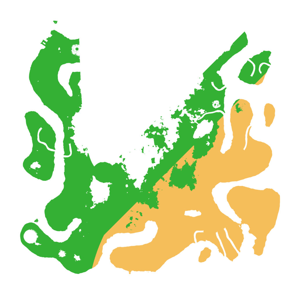 Biome Rust Map: Procedural Map, Size: 3850, Seed: 580058039