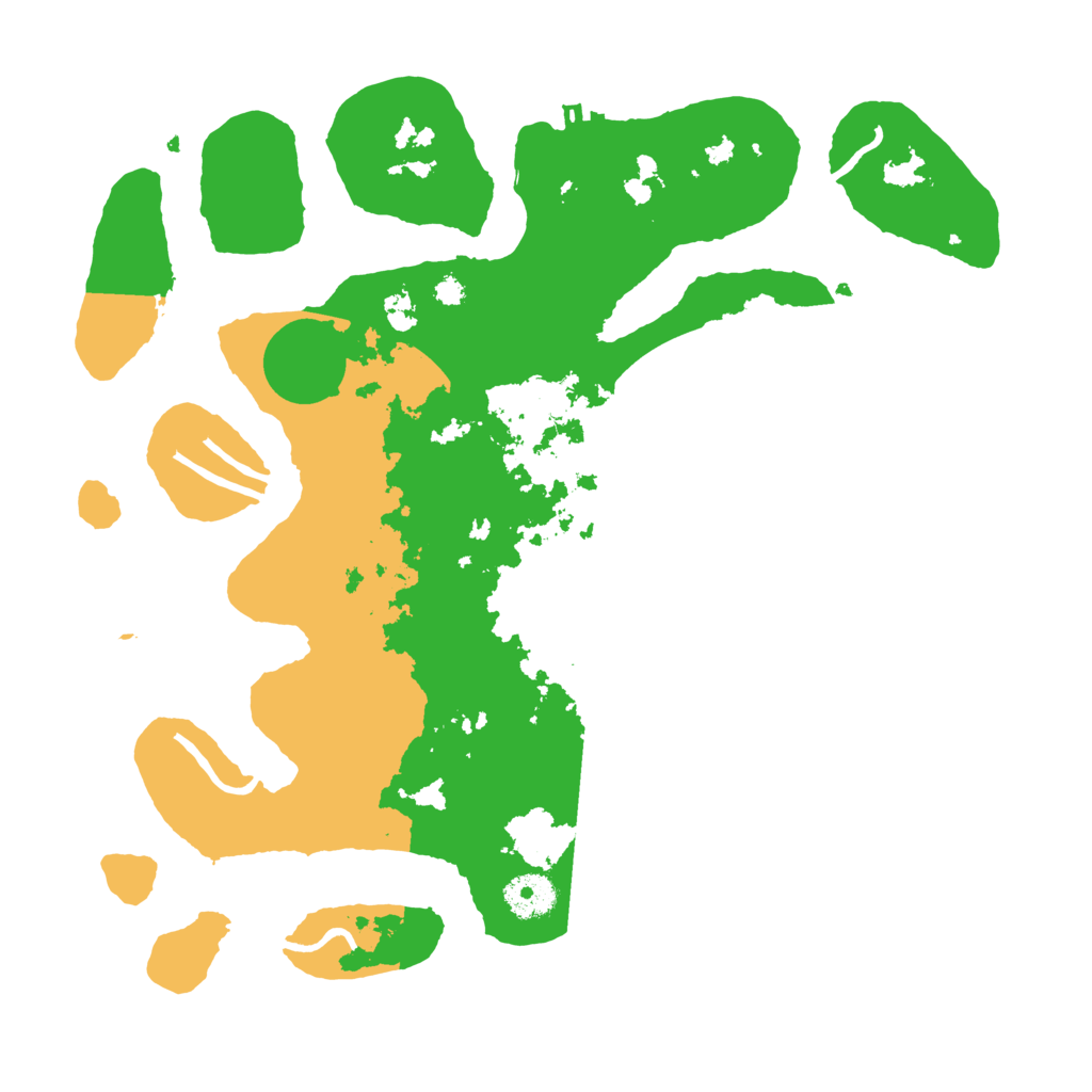 Biome Rust Map: Procedural Map, Size: 3500, Seed: 1065602360