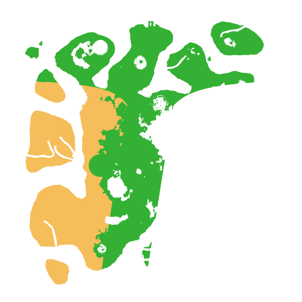 Biome Rust Map: Procedural Map, Size: 3550, Seed: 4582720