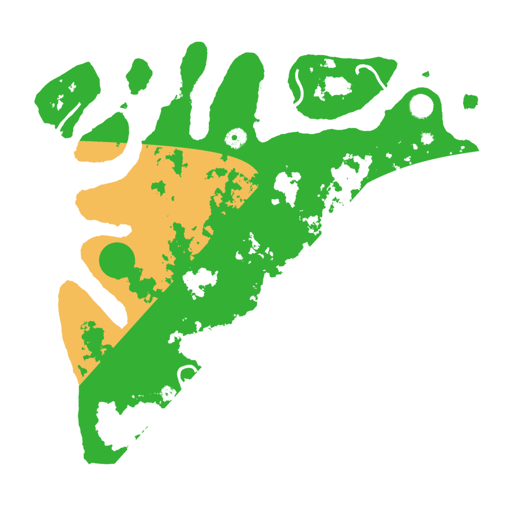 Biome Rust Map: Procedural Map, Size: 3850, Seed: 563497793